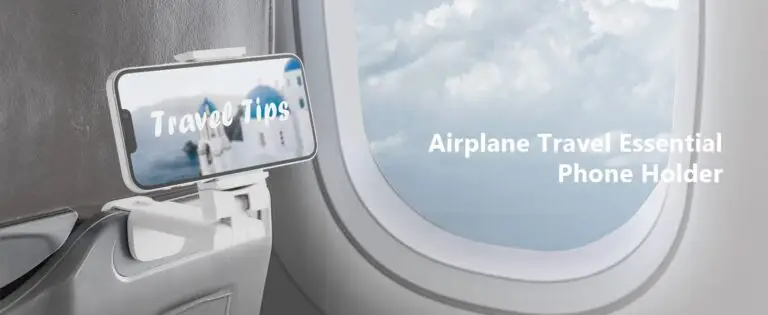Airplane-trave-phone-holder-0, מחזיק טלפון סלולרי לטיסות