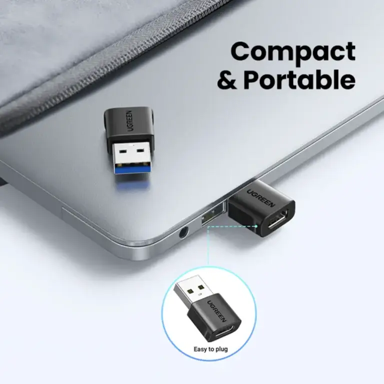 UGREEN USB Adapter Type C to A-6, מתאם USB Type A ל- Type C